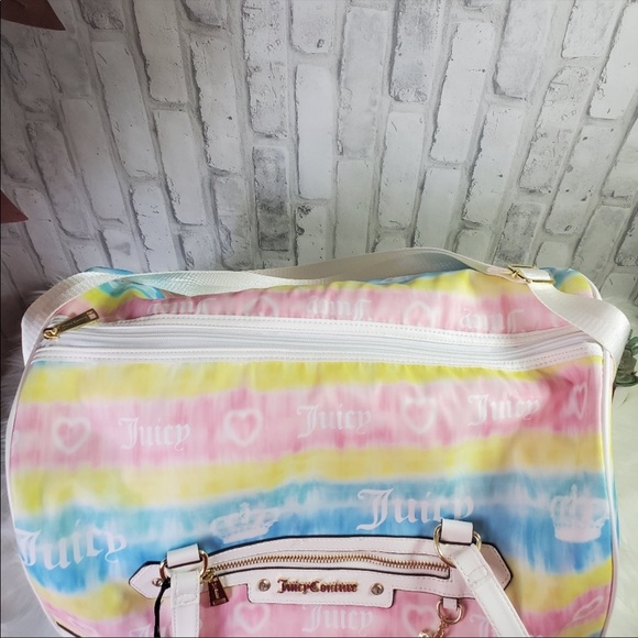 Juicy Couture Tie Dye Duffle Bag - Picture 2 of 11